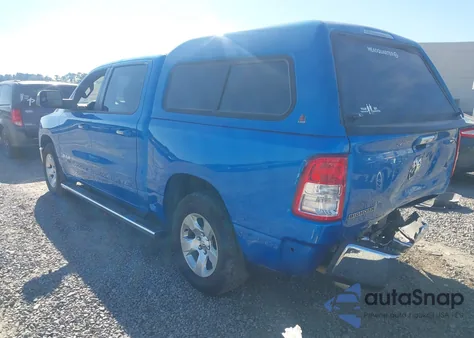 2020 Ram 1500 Big Horn 4X2 5'7 Box из США, поврежденный, VIN 1C6RREFT3LN390344